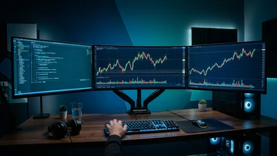 程式交易專家 — 多螢幕交易工作站